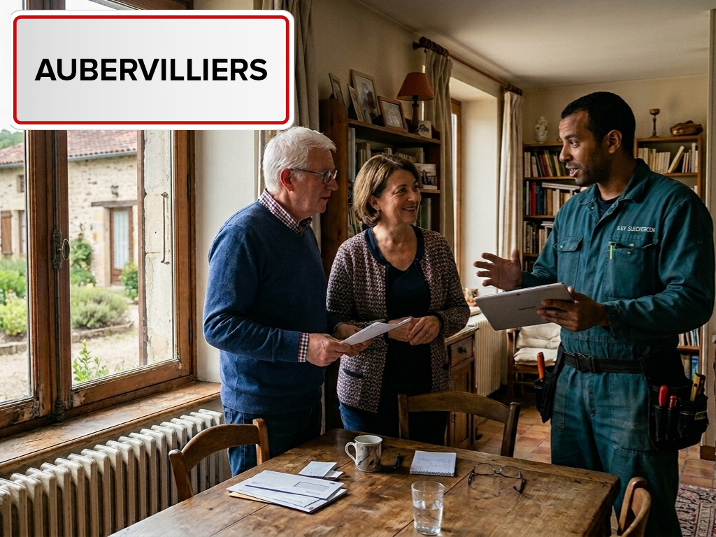 Installation de pompe à chaleur à Aubervilliers (93300) en Seine-Saint-Denis